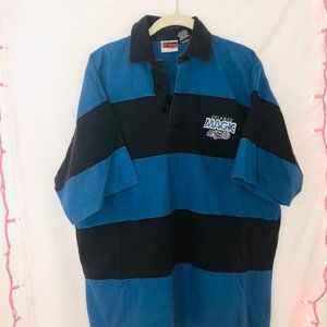 Orlando Magic Striped Polo Rugby Tee
